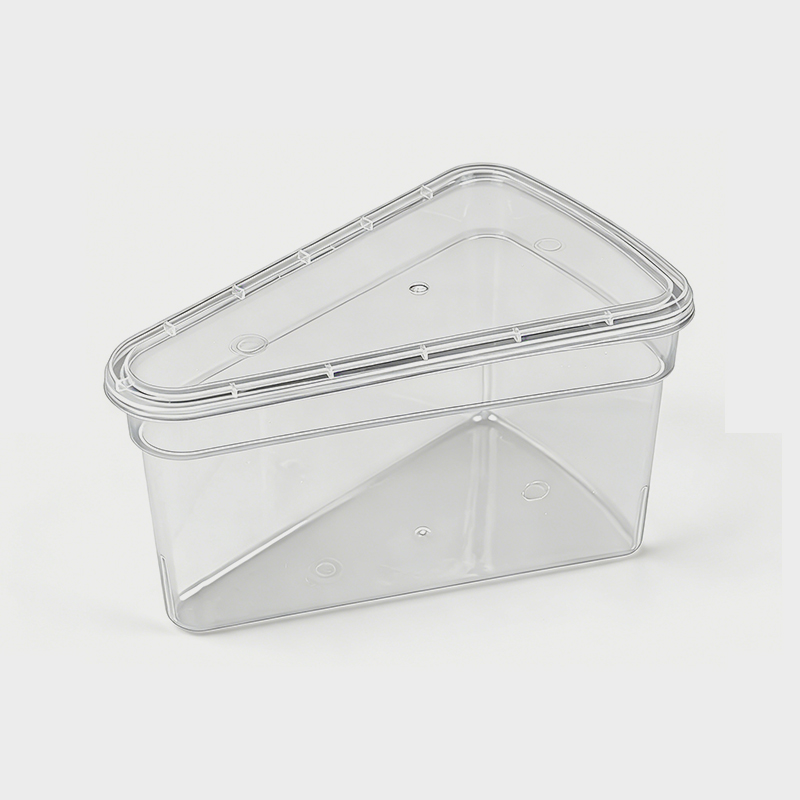 PFB075 Plastkakeboks for oppbevaring av desserter Egnet for bakesalg