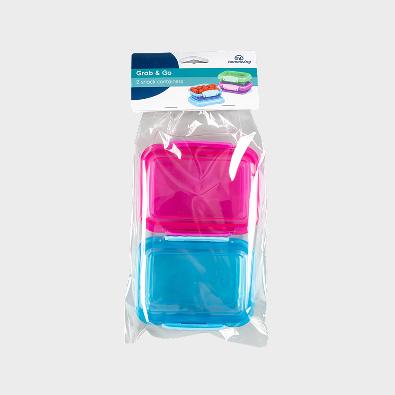 Rund lokk i plast hurtigmatboks PFB004