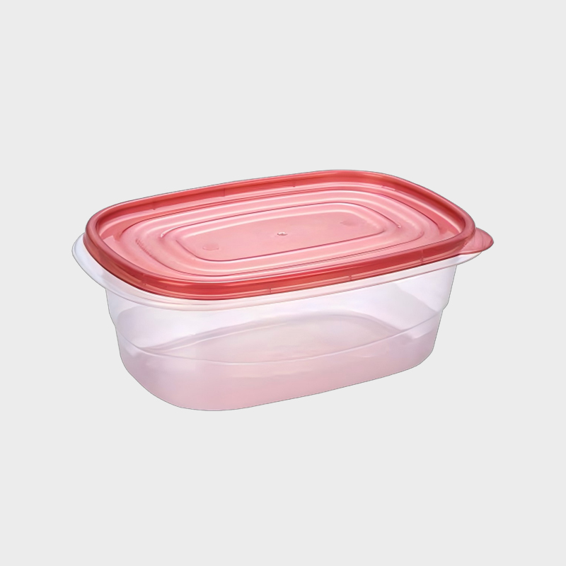 PFB012 1900ml avrundet-rektangulær standard PP-matoppbevaringsbeholder